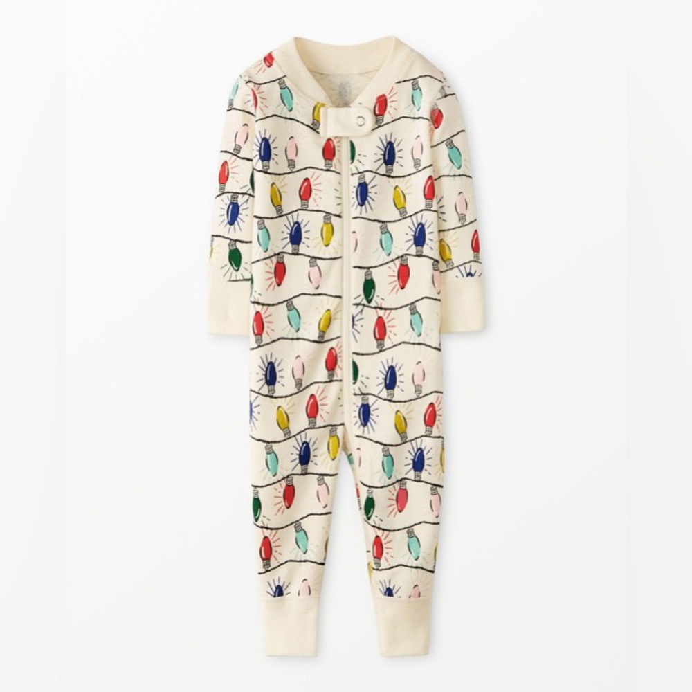 Baby Holiday Footed Zip Sleeper (2T)